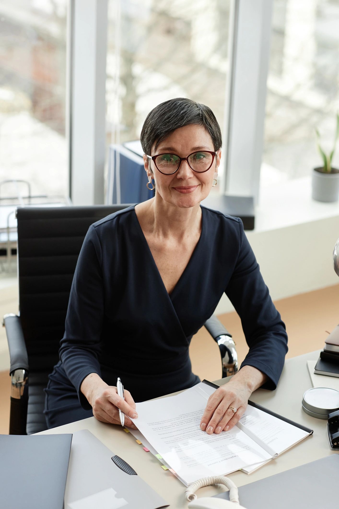 Portrait of senior counsel